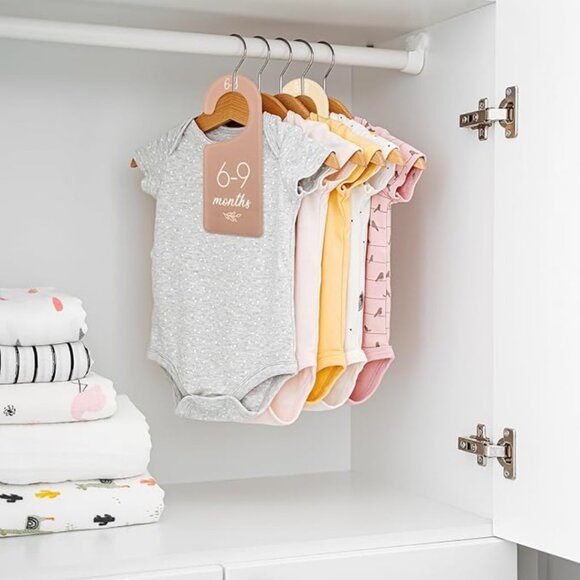 NWOT 8 piece Acrylic Nursery Closet Organizing Dividers - Picture 2 of 2